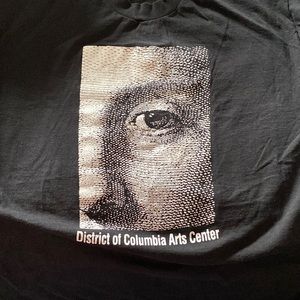 T shirt black XL District if. Olymbia Arts Center